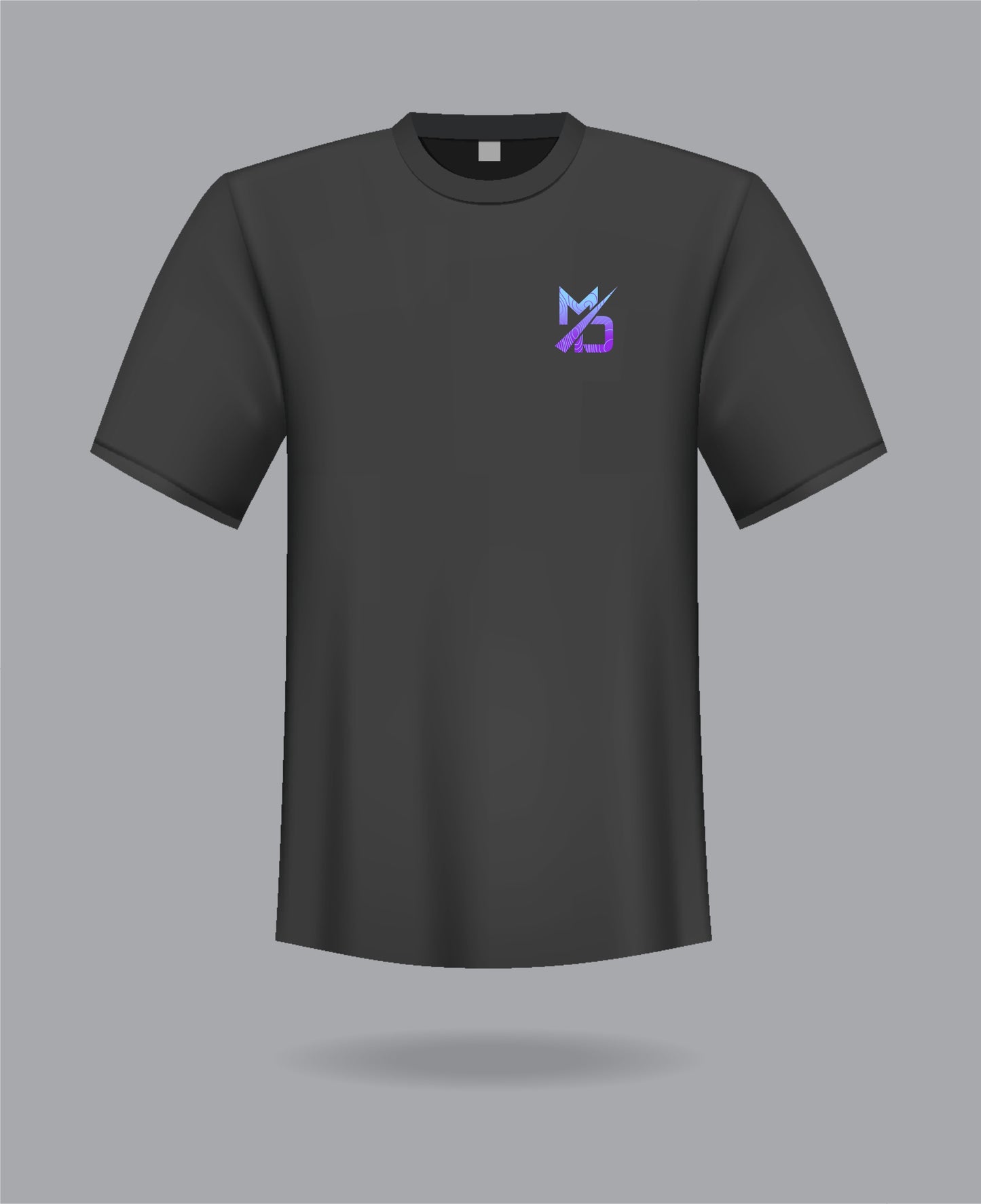 Black/Purple Mountain Tee