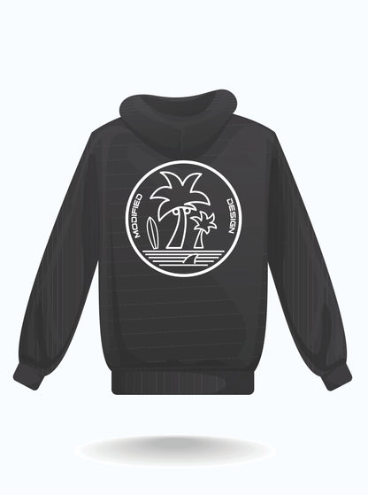 Black Palm Hoodie