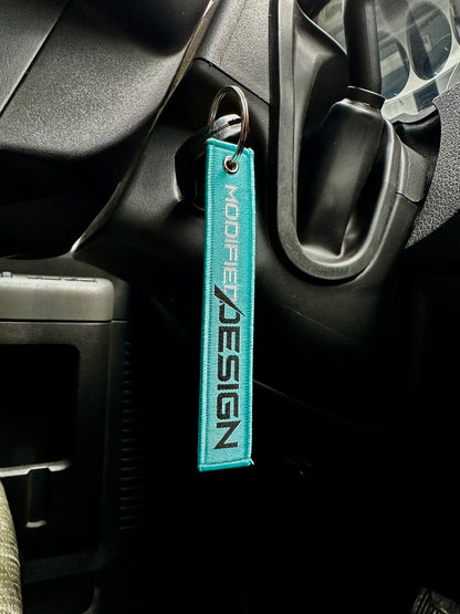 MD Slash Blue Keychain