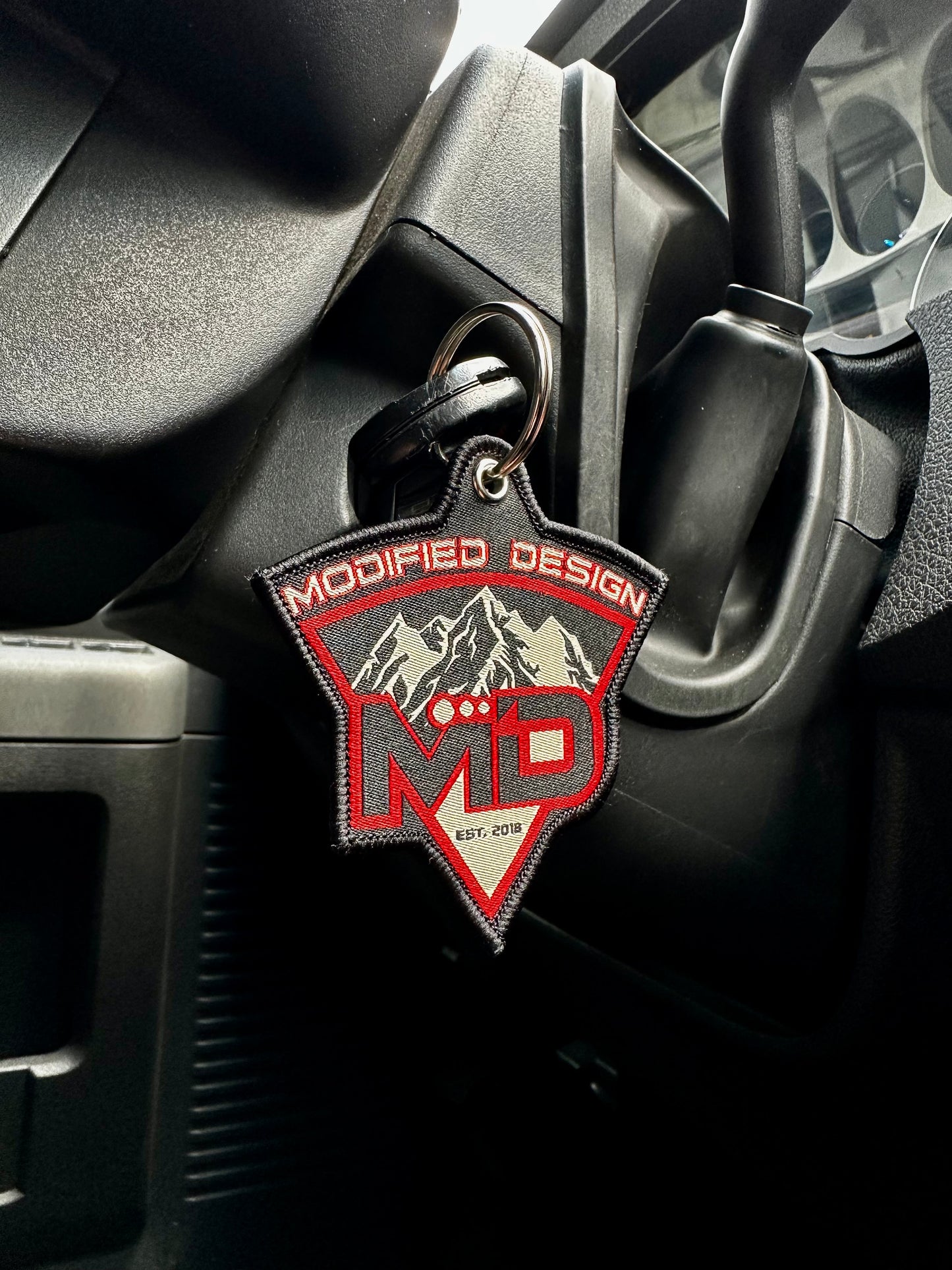 MD Cutout Keychain