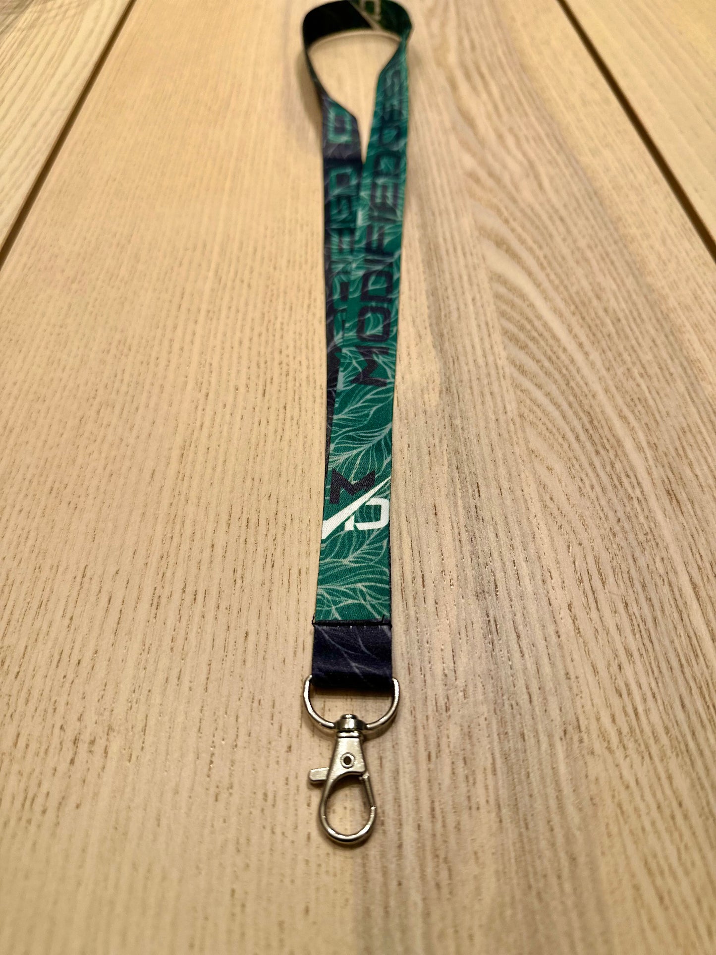 Green Tropical Lanyard