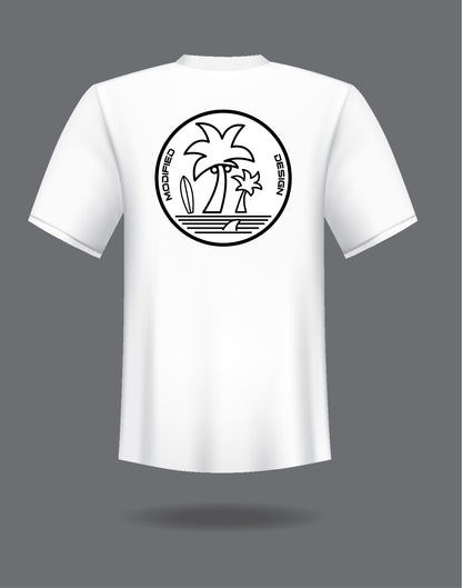 White Palm Tee